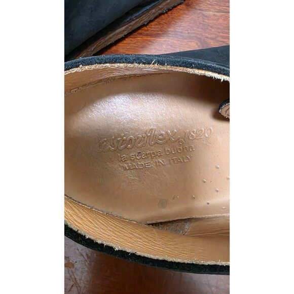 Astorflex Men's Black Desert Chealse Boots Lace-Up Leather Made in Italy Size 44 - Picture 7 of 9